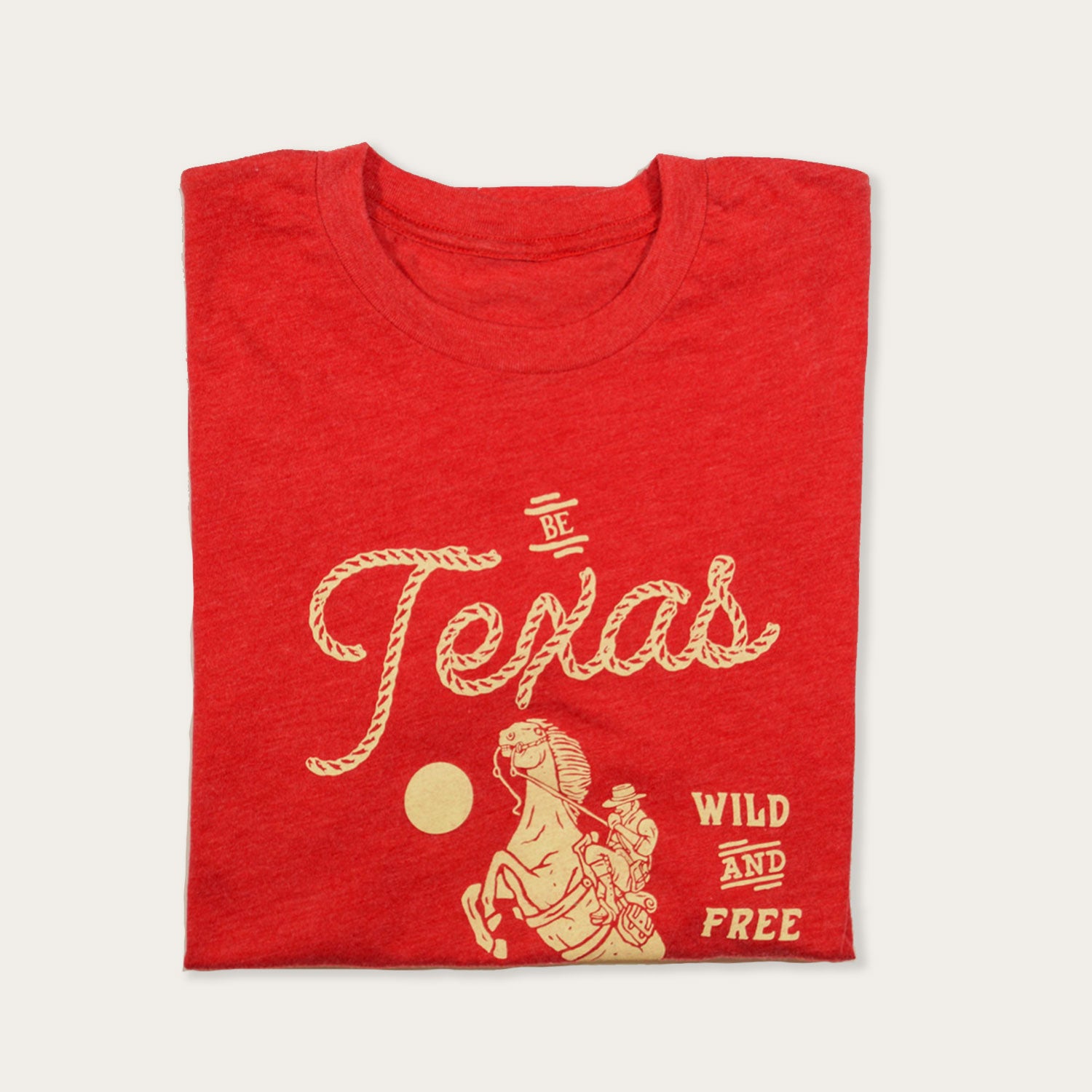Wild and Free Vintage Red Unisex T-Shirt